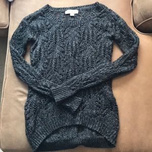 Loose Knit Tunic Sweater